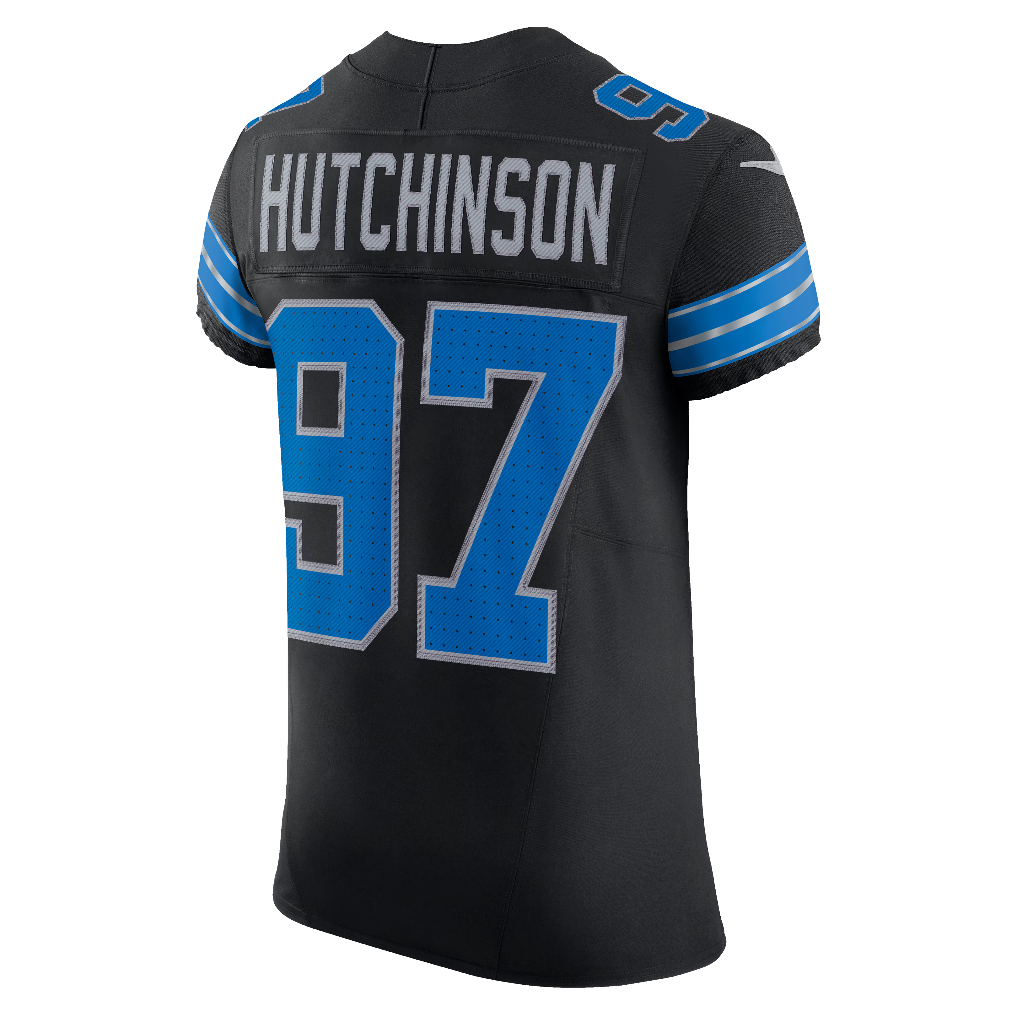 Detroit Lions Aidan Hutchinson Black Alternate Vapor F.U.S.E. Elite Jersey