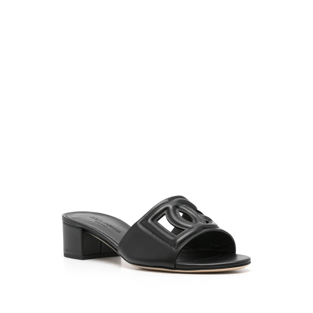 Dolce & Gabbana Black Mules Women