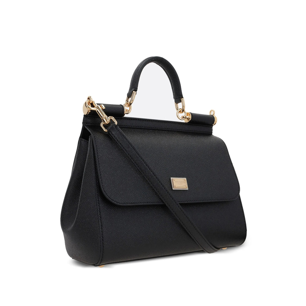 Dolce & Gabbana Black Tote Bags Women