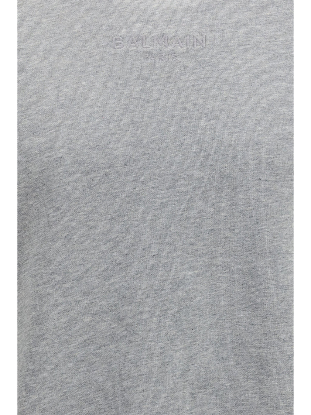 Balmain Men Embroidered Logo Crewneck Sweatshirt