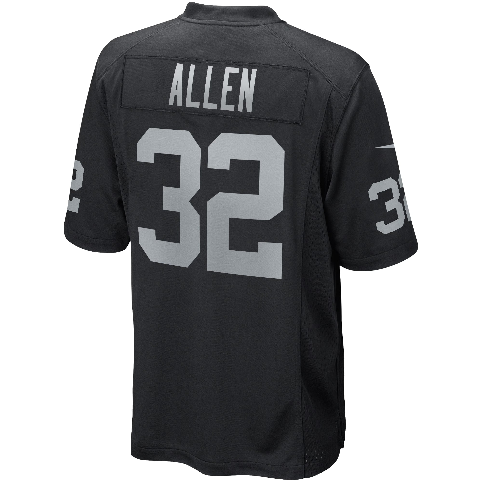 Las Vegas Raiders Marcus Allen Black Game Retired Player Jersey