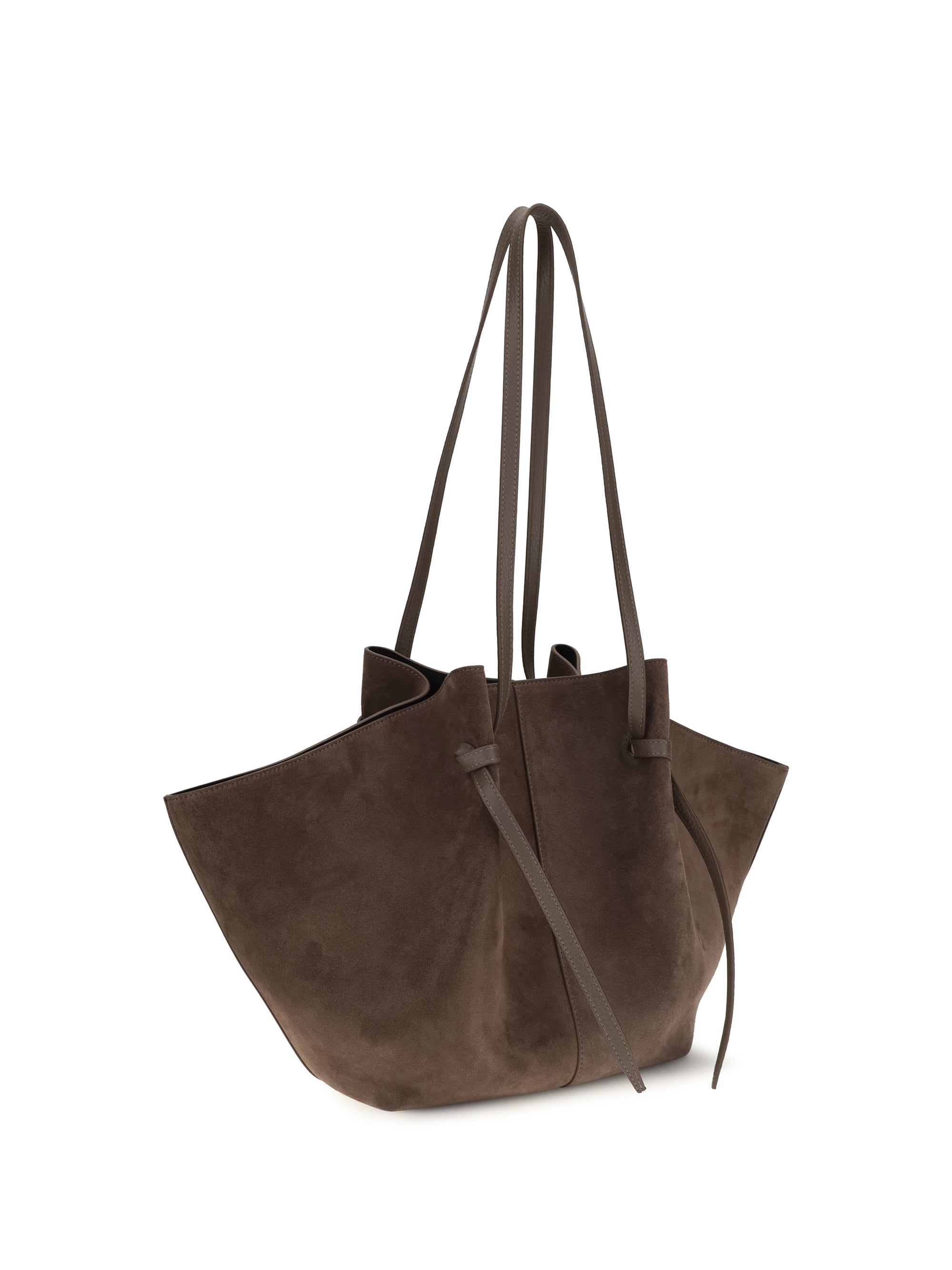 Yuzefi Women Mochi Large Suede Shoulder Bag
