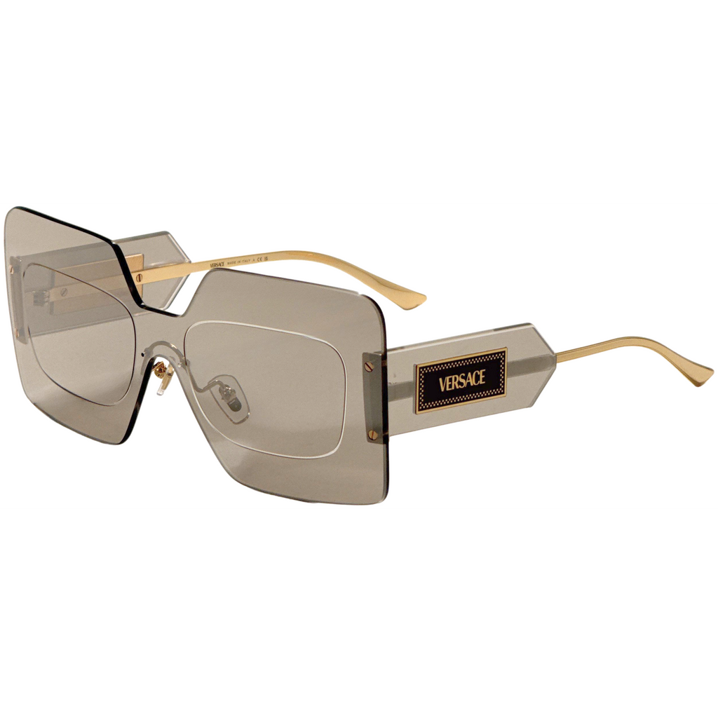 Versace Women's 42 mm Silver Sunglasses