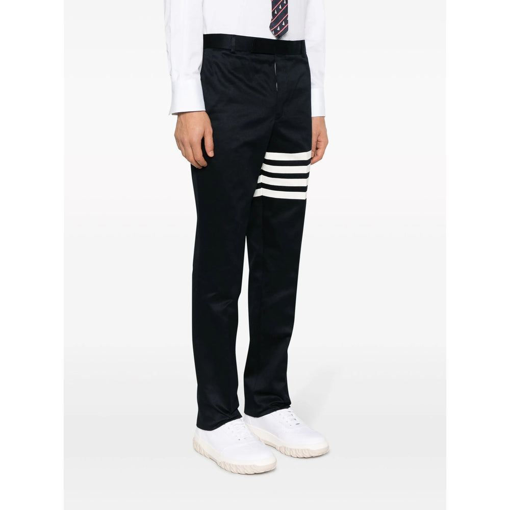 Thom Browne Blue Trousers - Chinos Men