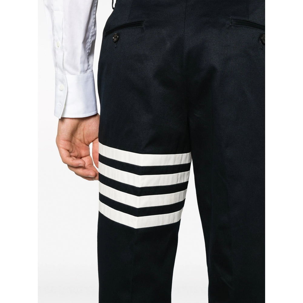 Thom Browne Blue Trousers - Chinos Men