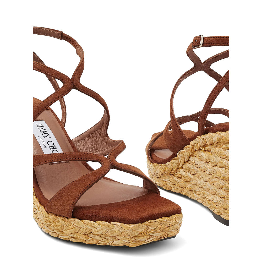 Jimmy Choo Brown Sandals Women