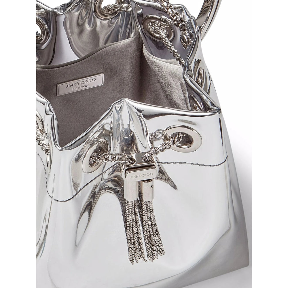 Jimmy Choo Silver Bucket Bags Women