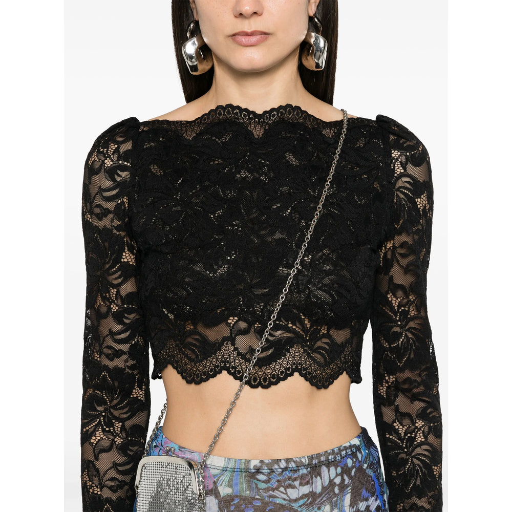 Rabanne Black Tops - Blouses Women