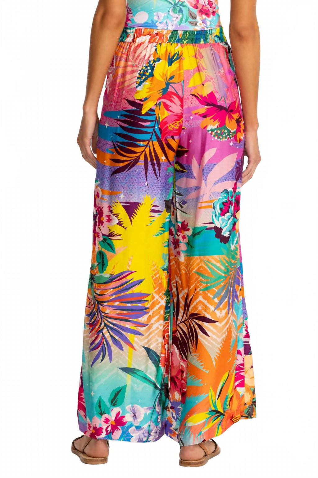 Wide Leg Pant In Zeru