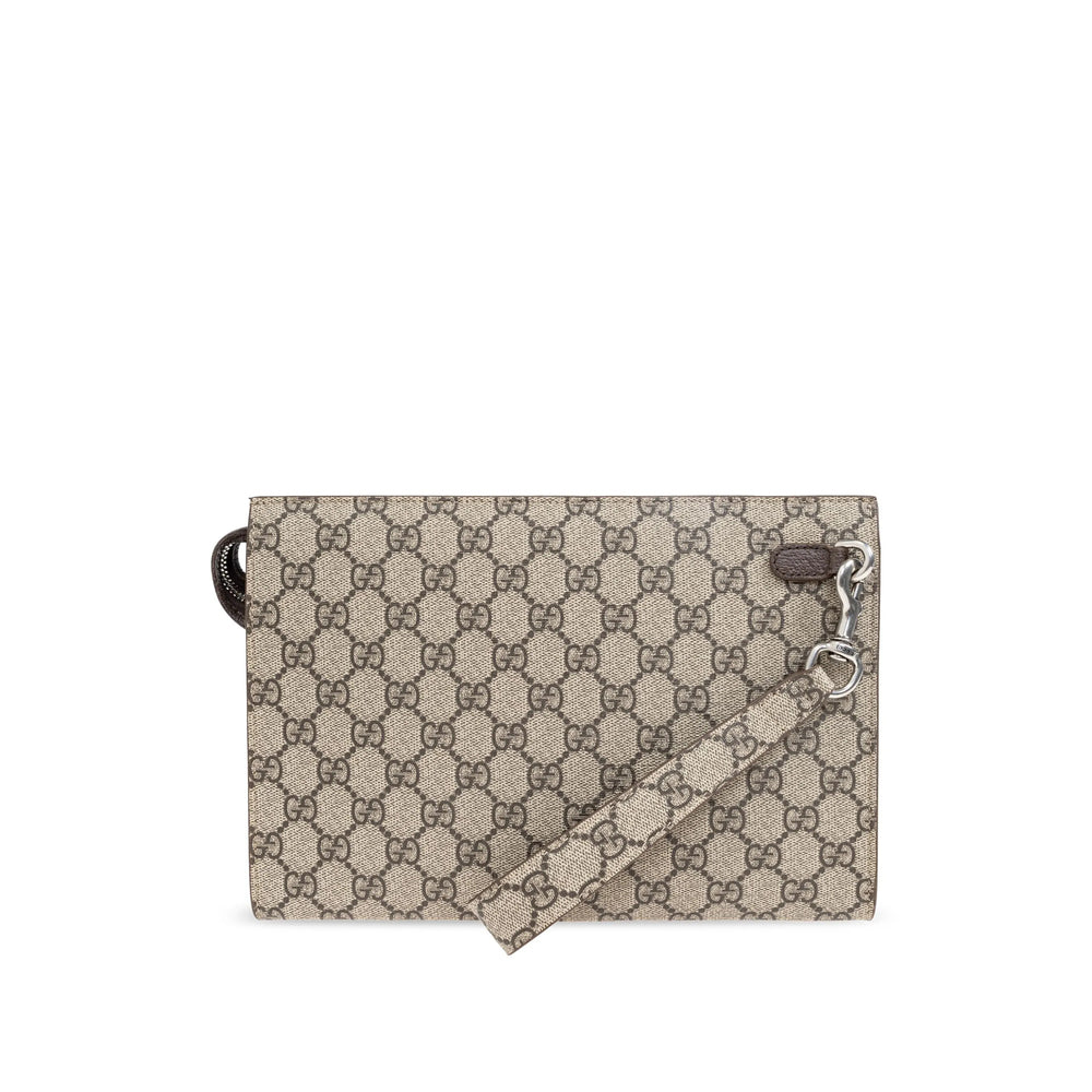 Gucci Neutrals Clutch Bags Men