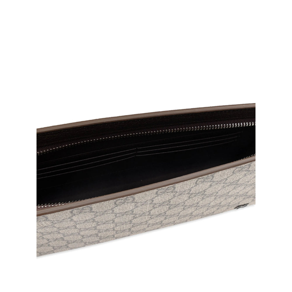 Gucci Neutrals Clutch Bags Men