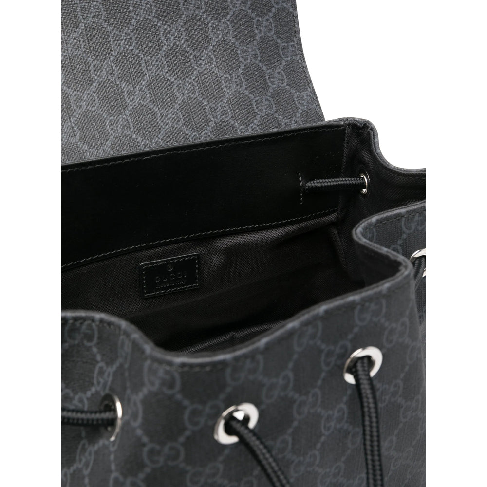 Gucci Black Backpacks Men