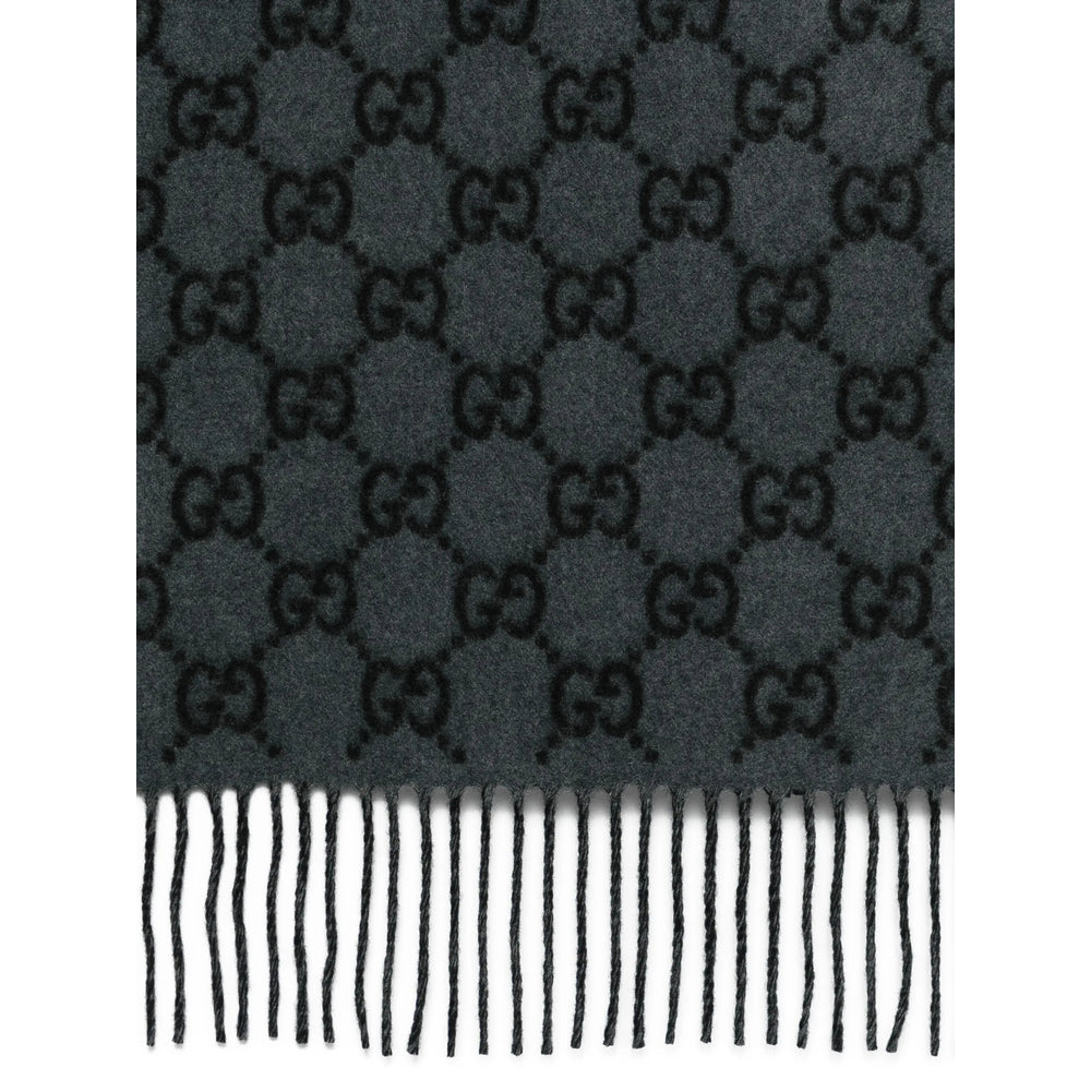 Gucci Black Scarves Men