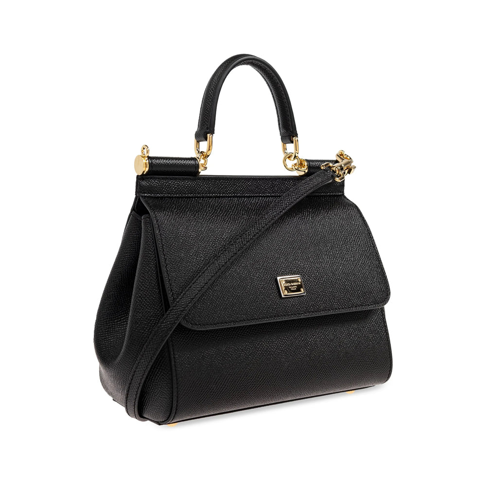 Dolce & Gabbana Black Tote Bags Women