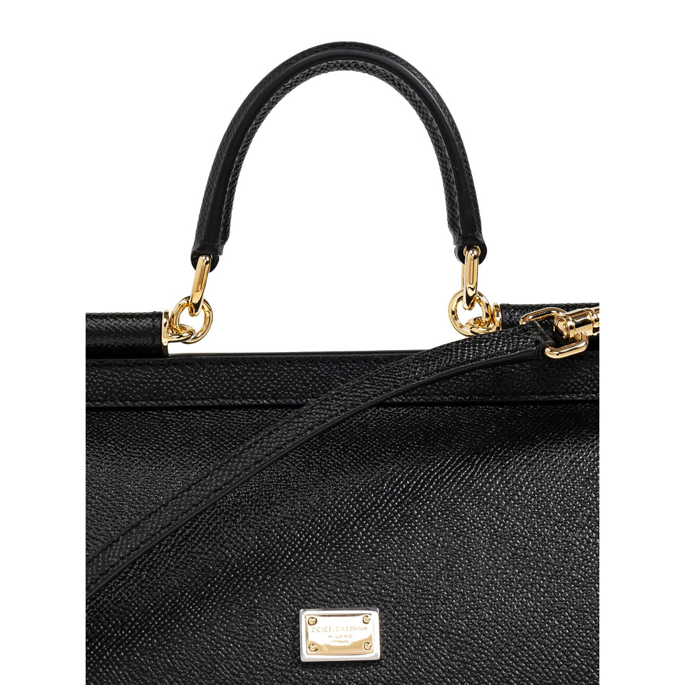 Dolce & Gabbana Black Tote Bags Women