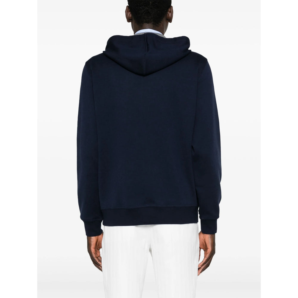 Brunello Cucinelli Blue Sweaters & Knitwear - Hoodies Men
