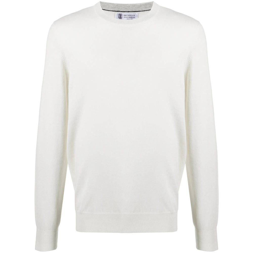 Brunello Cucinelli White Sweaters & Knitwear - Jumpers Men