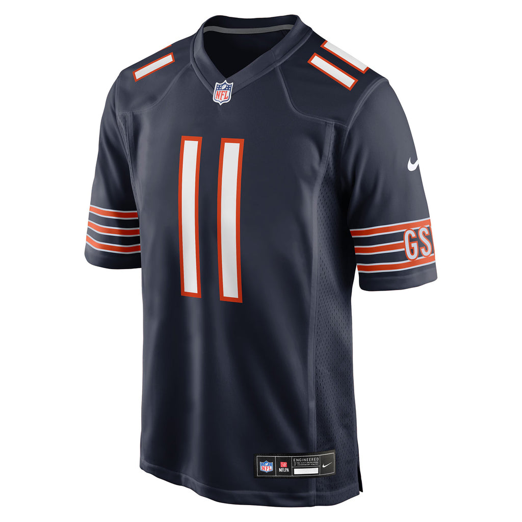 Chicago Bears Case Keenum Navy Team Game Jersey
