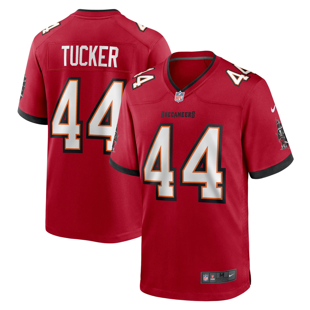 Tampa Bay Buccaneers Sean Tucker Red Game Jersey