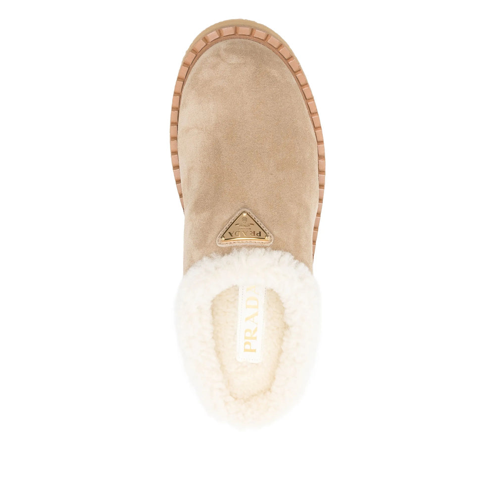 Prada Neutrals Slippers Women