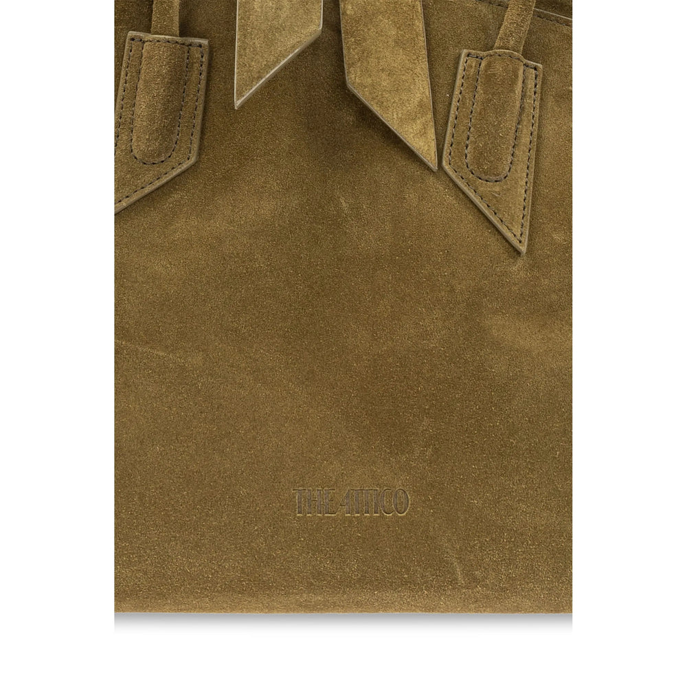 The Attico Green Tote Bags Women