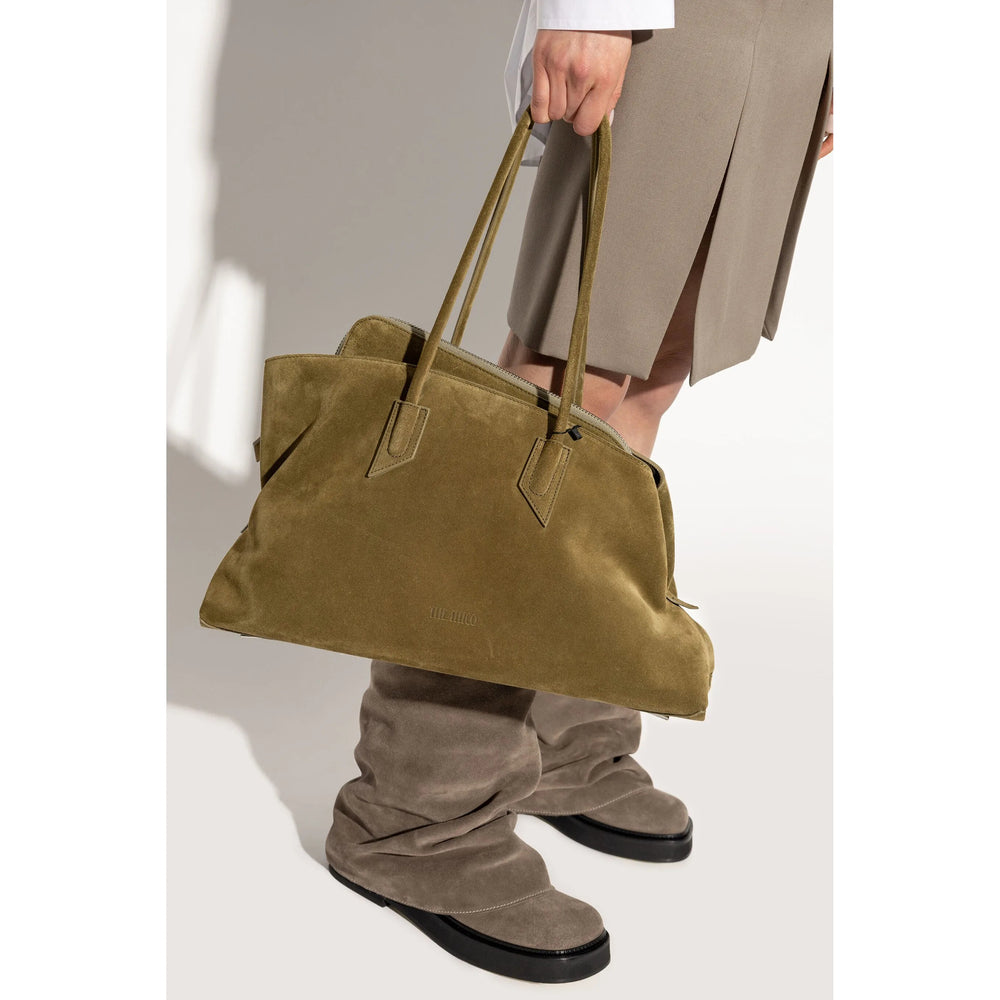 The Attico Green Tote Bags Women