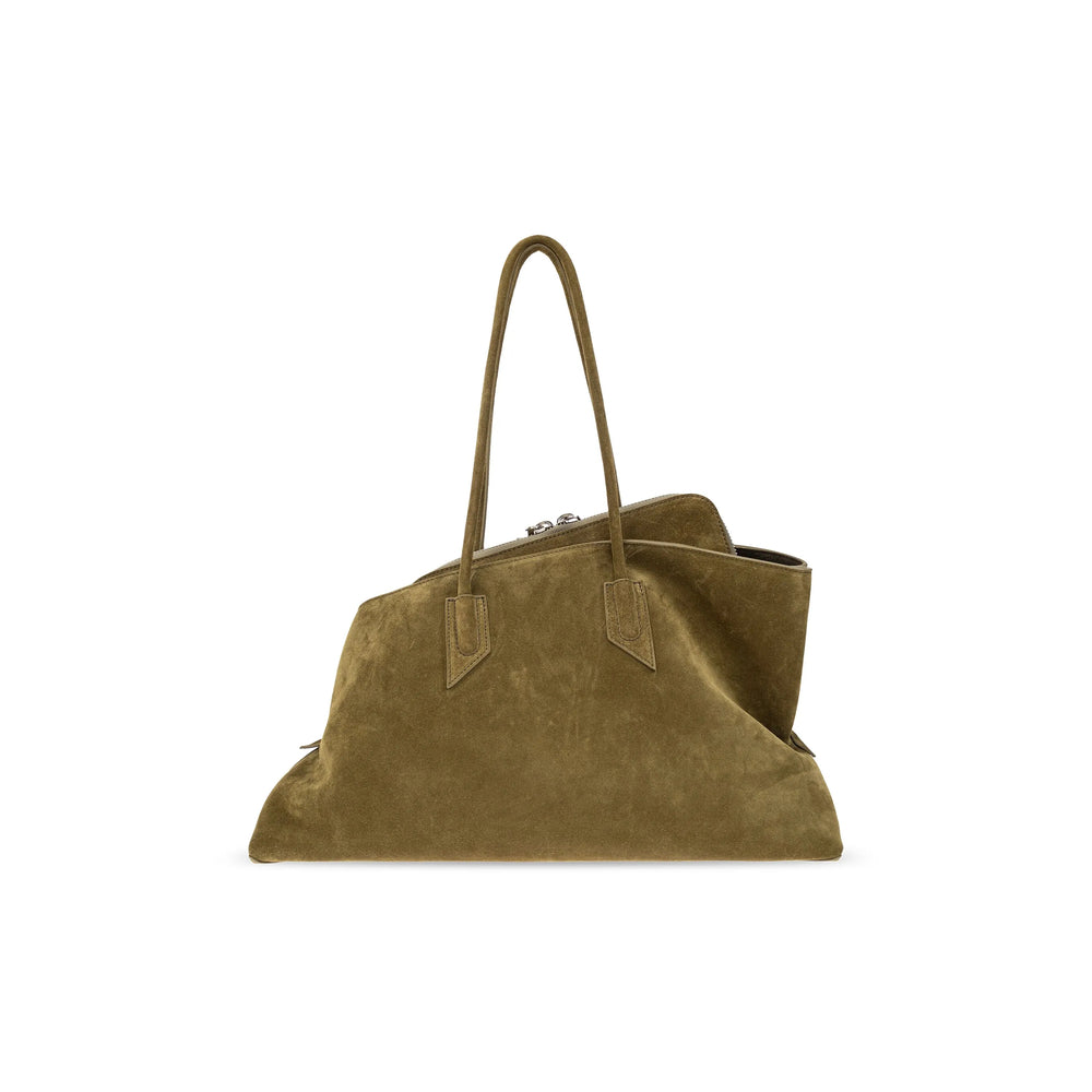 The Attico Green Tote Bags Women