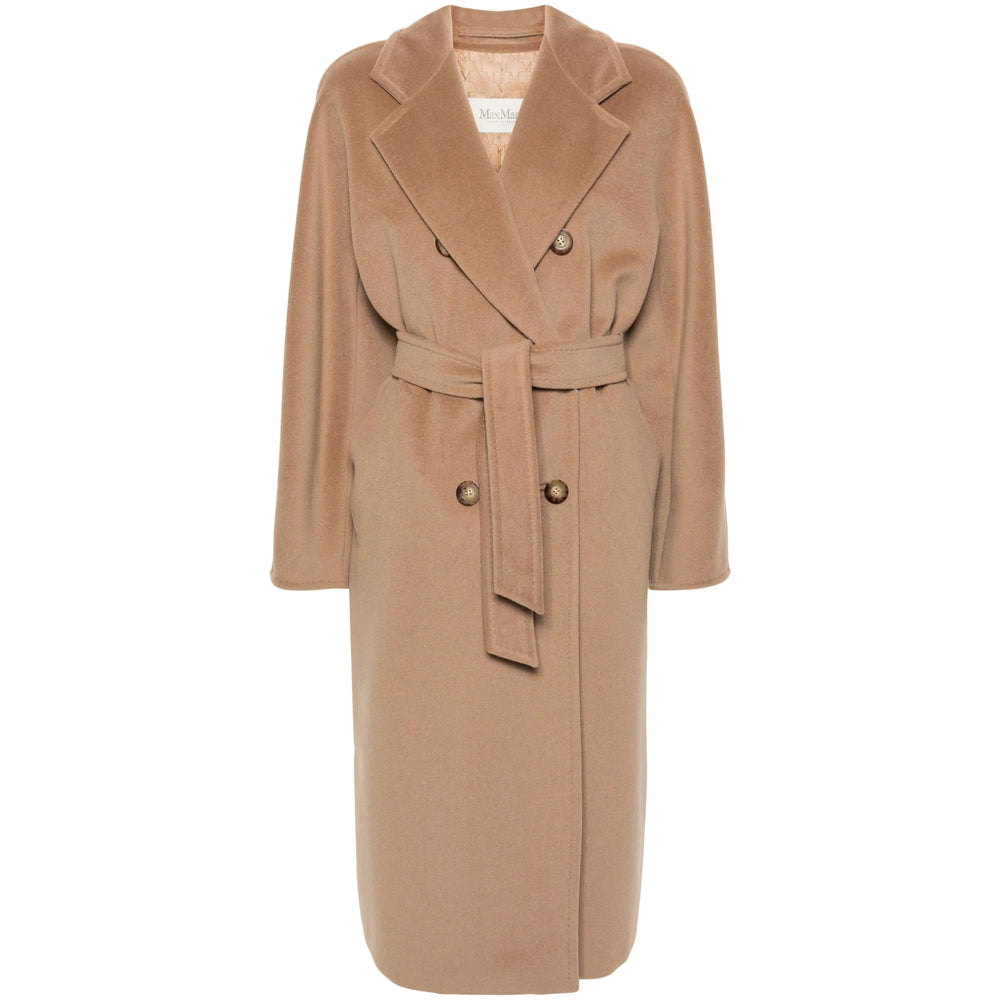 Max Mara Neutrals Coats - Double Breasted & Peacoats Women