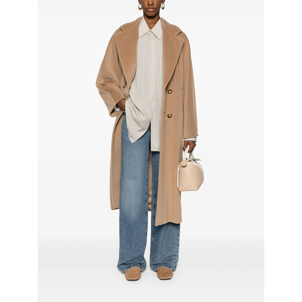 Max Mara Neutrals Coats - Double Breasted & Peacoats Women