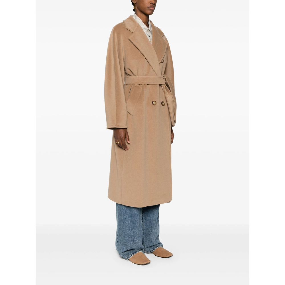 Max Mara Neutrals Coats - Double Breasted & Peacoats Women