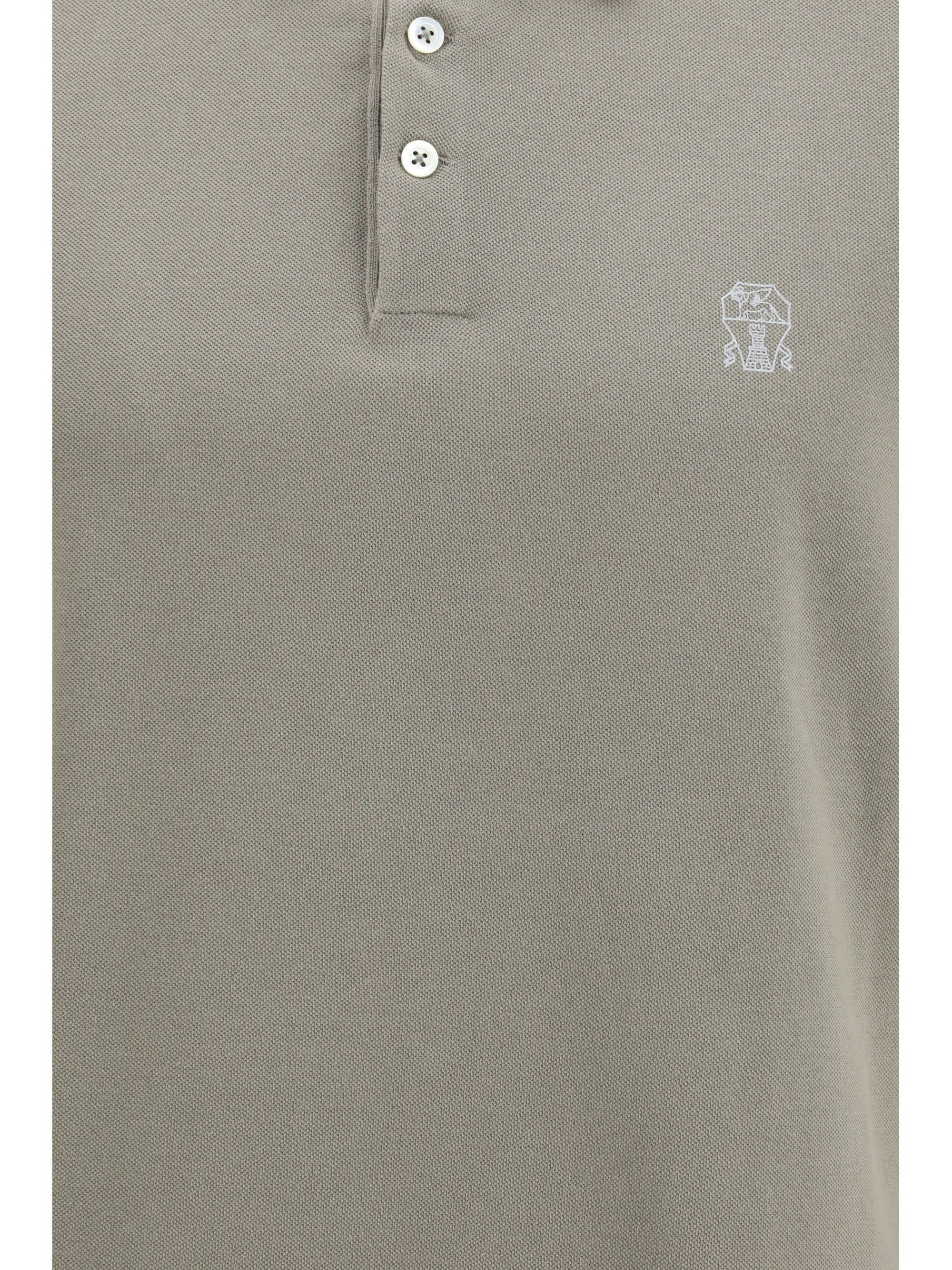 Brunello Cucinelli Men Cotton Polo