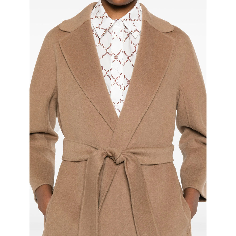 S Max Mara Brown Coats - Double Breasted & Peacoats Women