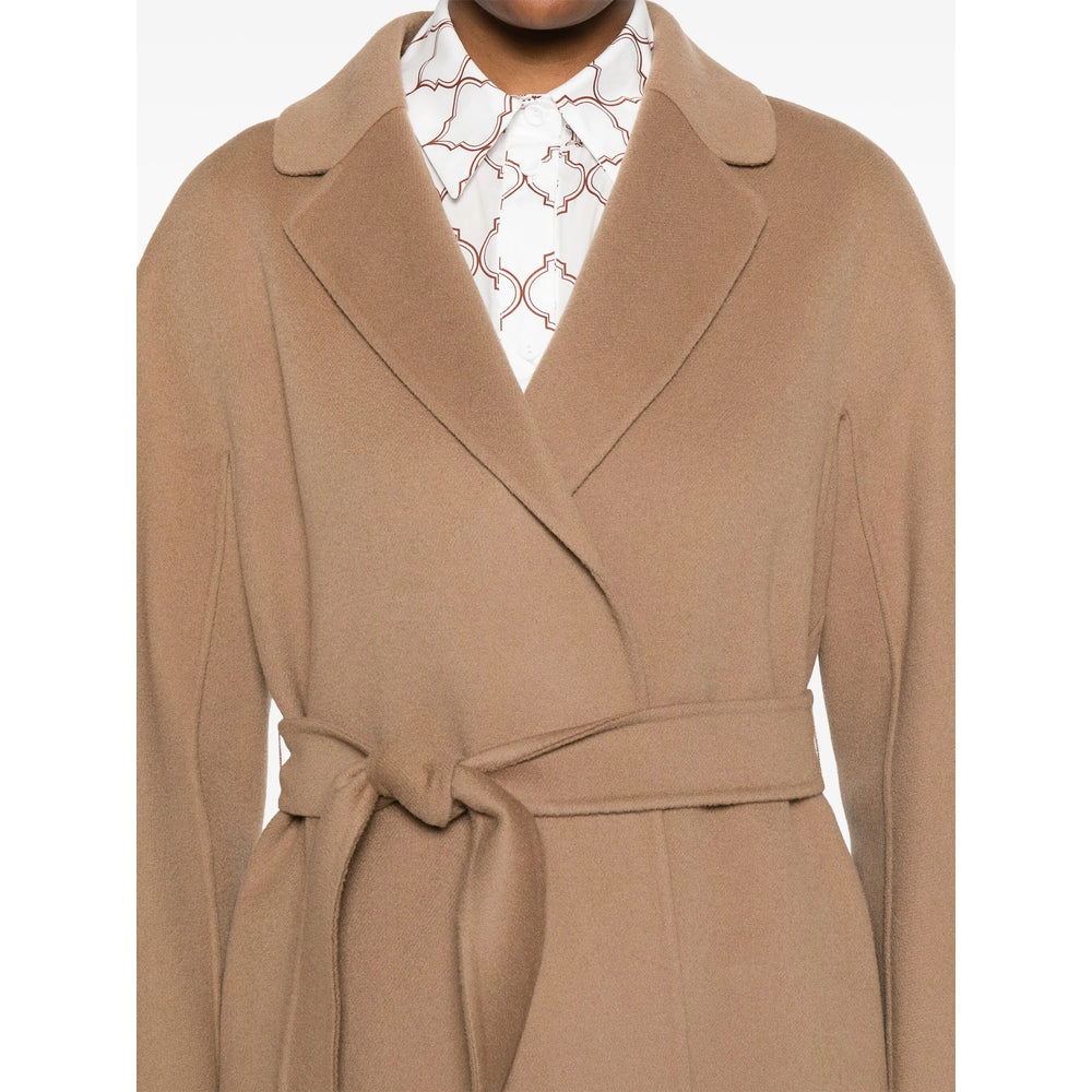 S Max Mara Neutrals Coats - Single Breasted Coats Women