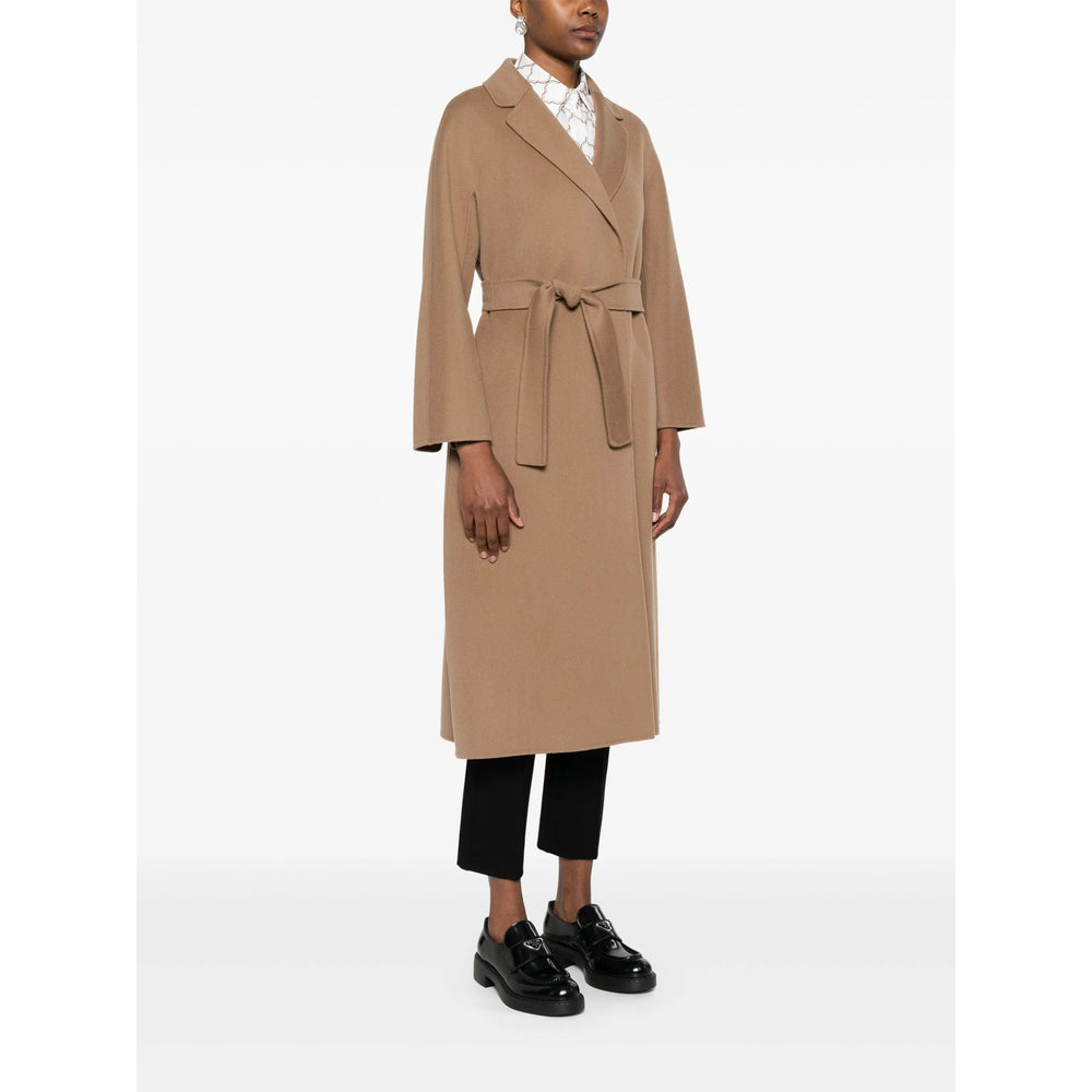 S Max Mara Neutrals Coats - Single Breasted Coats Women