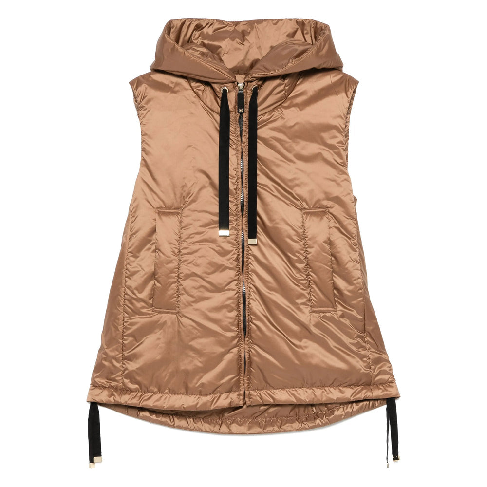 Max Mara The Cube Brown Jackets - Waistcoat & Gilets Women