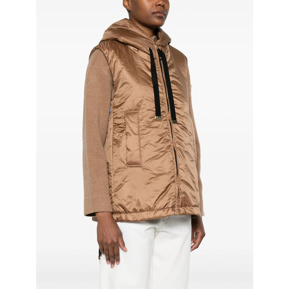 Max Mara The Cube Brown Jackets - Waistcoat & Gilets Women