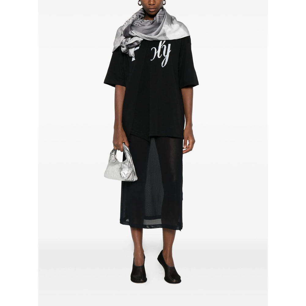 Ann Demeulemeester Black T-Shirts & Vests - T-Shirts Men