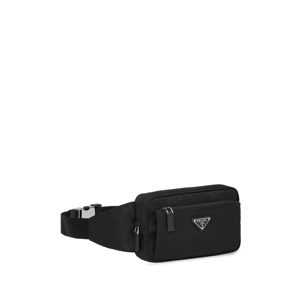 Prada Black Belt Bags Men