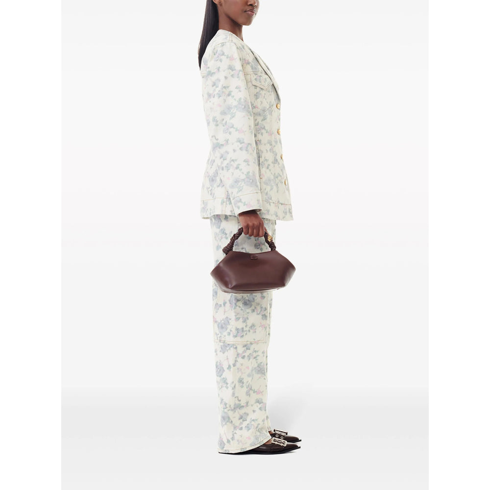 Ganni Brown Satchels & Cross Body Bags Women