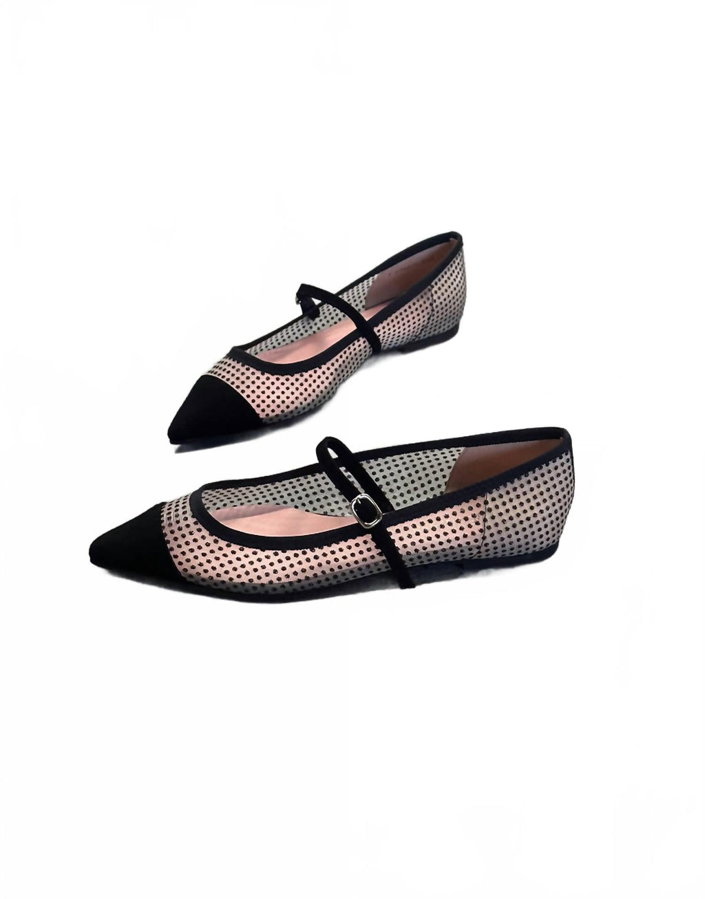 Women's Ella Ballet Flats In Angelis Negro