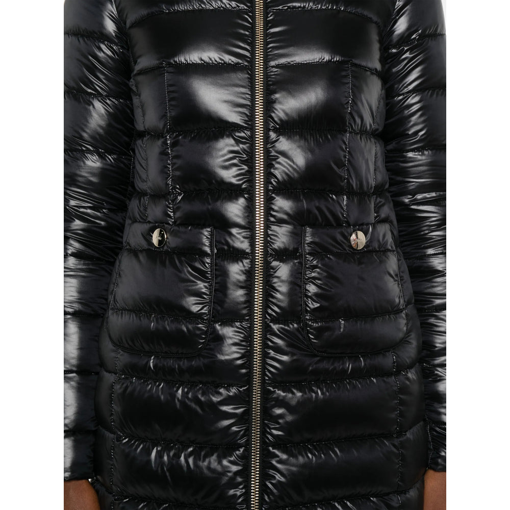 Herno Black Coats - Single Breasted Coats Women