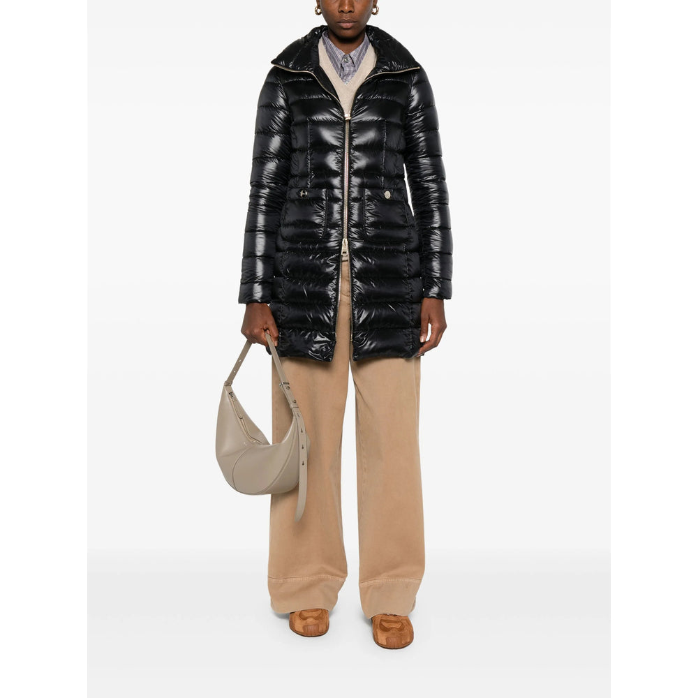 Herno Black Coats - Single Breasted Coats Women