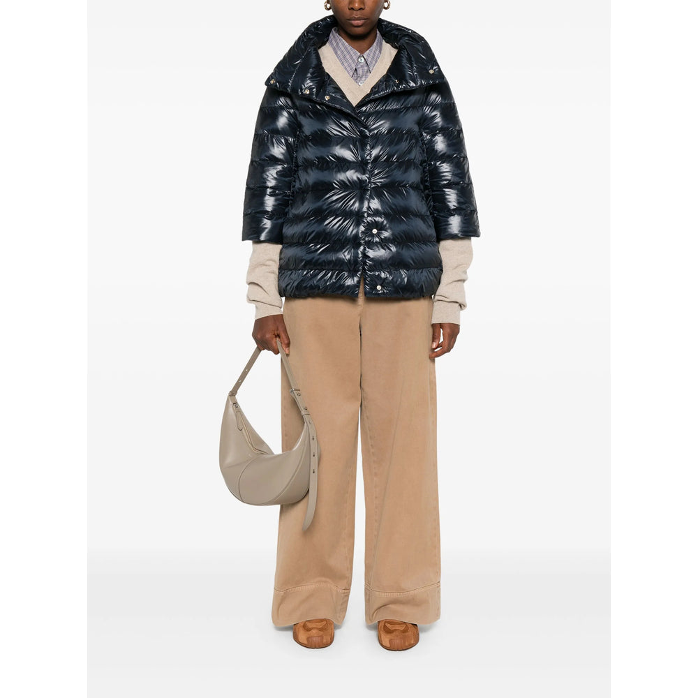 Herno Blue Jackets - Puffer Jackets Women
