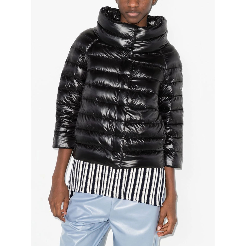 Herno Black Jackets - Puffer Jackets Women