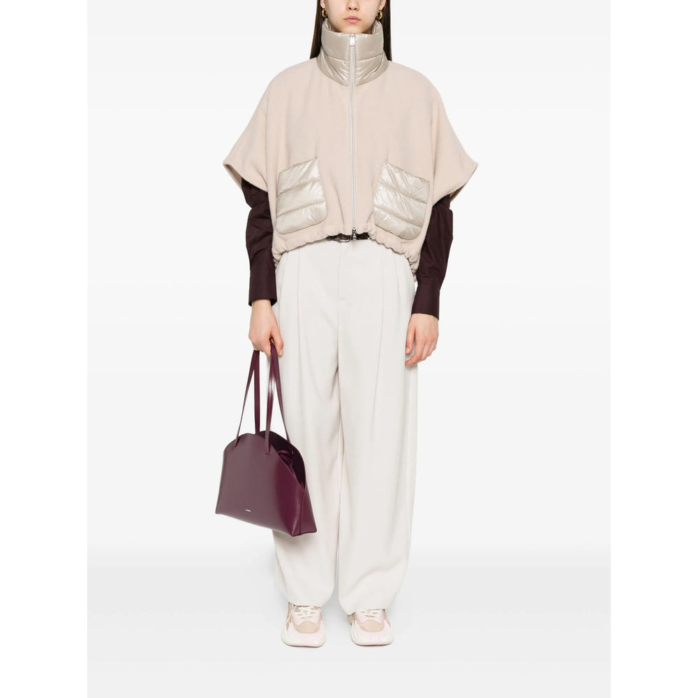 Herno Neutrals Jackets - Capes & Ponchos Women