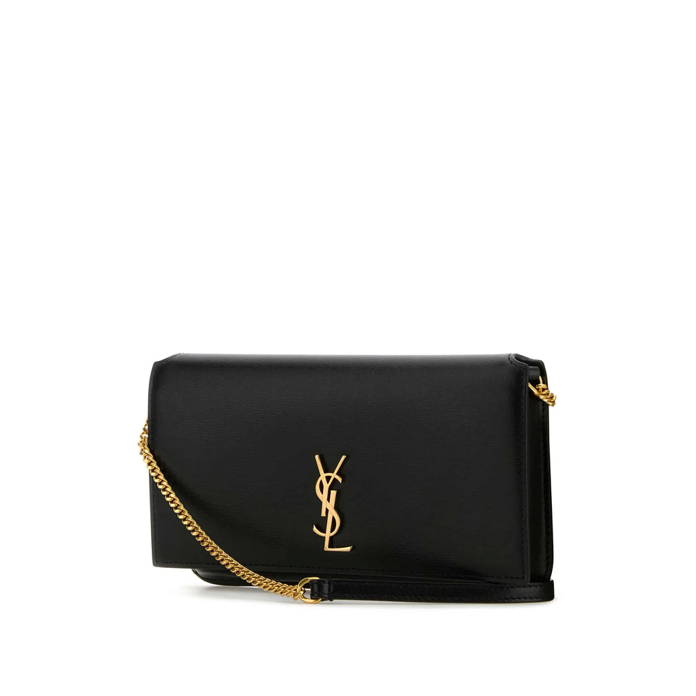 Saint Laurent Black Satchels & Cross Body Bags Women