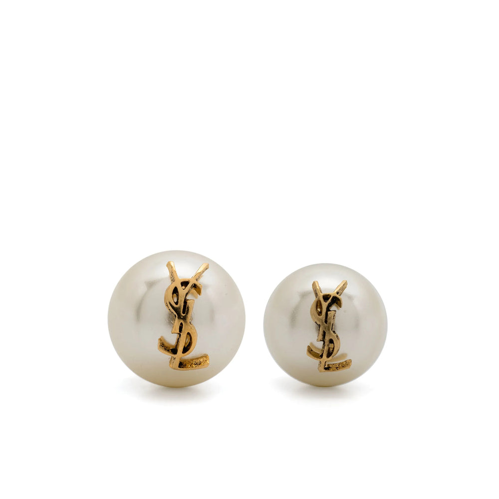 Saint Laurent Gold Earrings Women