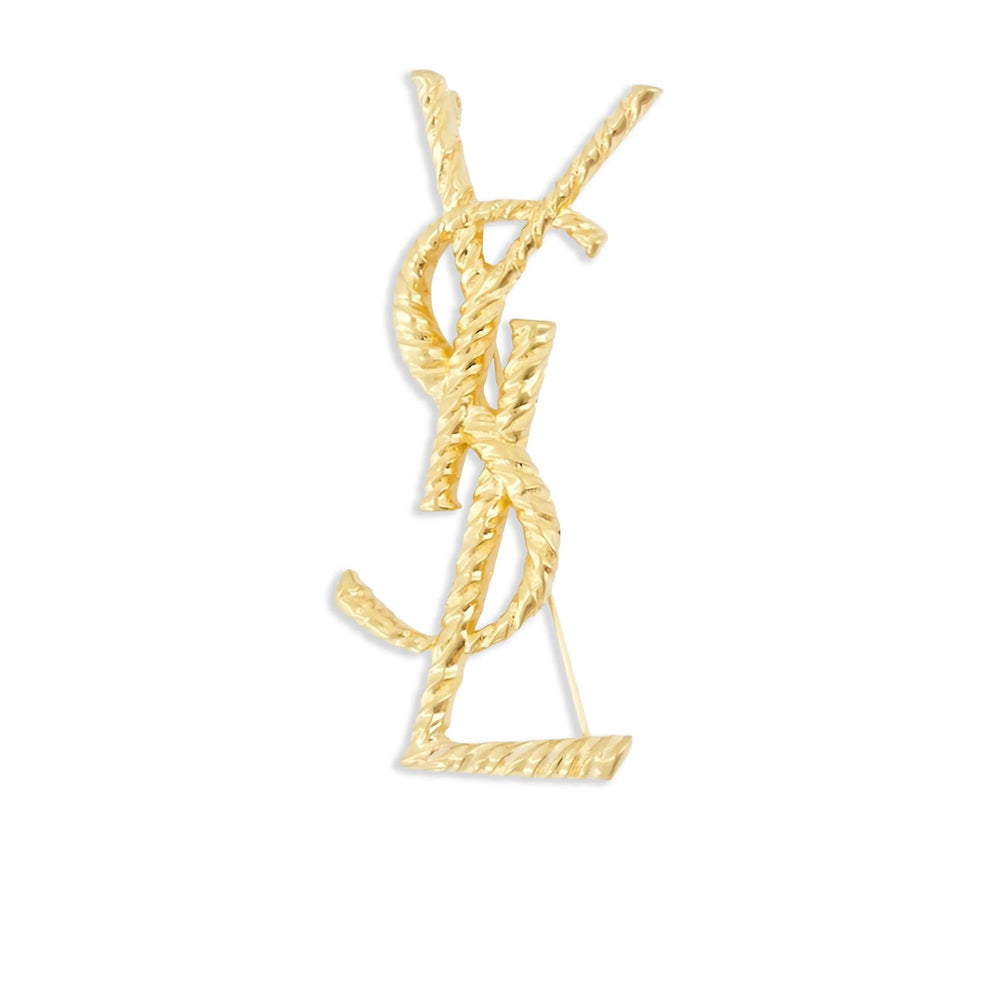 Saint Laurent Gold Brooches & Pins Women
