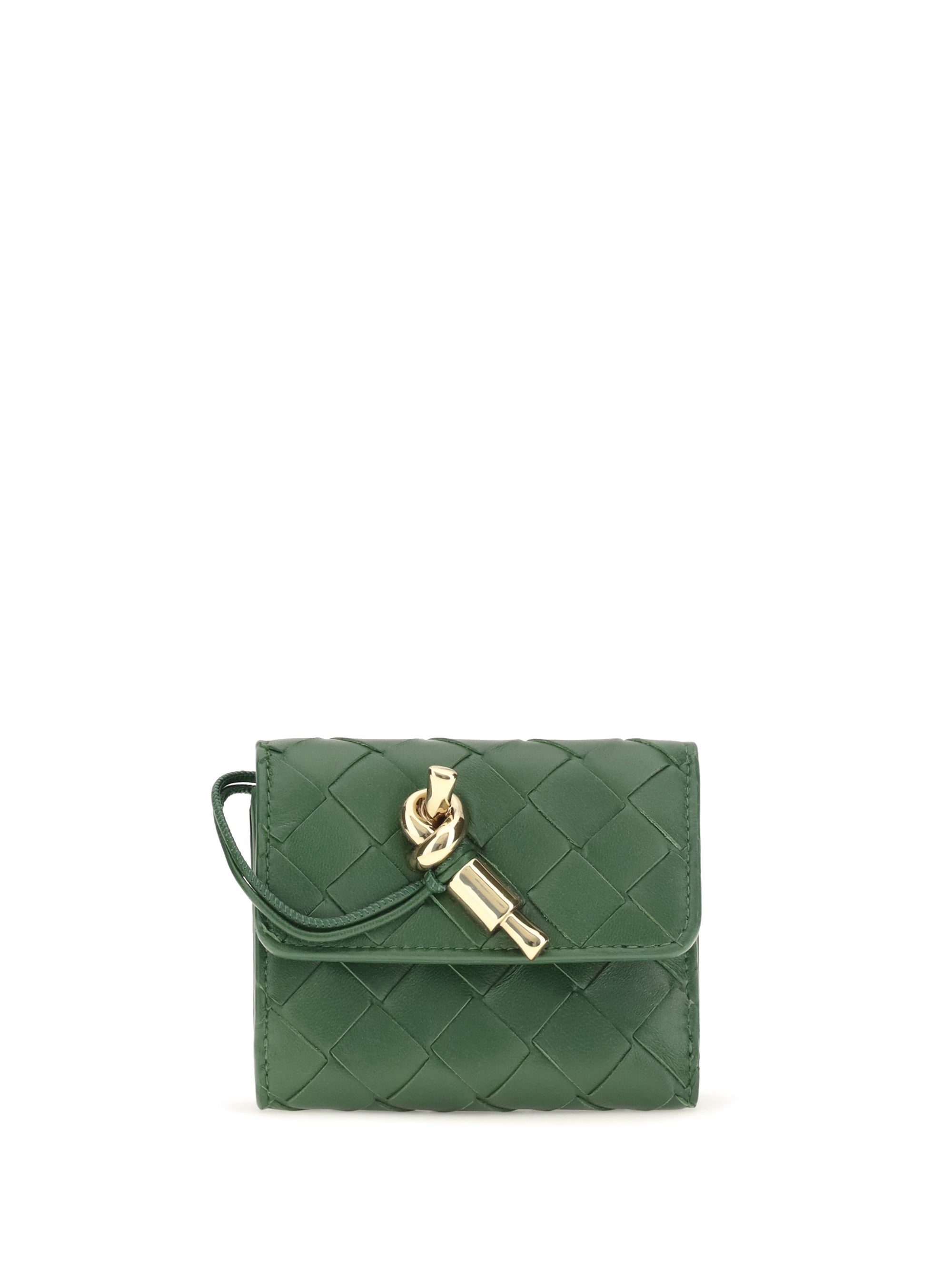 Bottega Veneta Women Andiamo Trifold Wallet