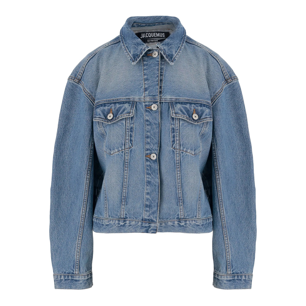 Jacquemus Blue Jackets - Denim Jackets Women